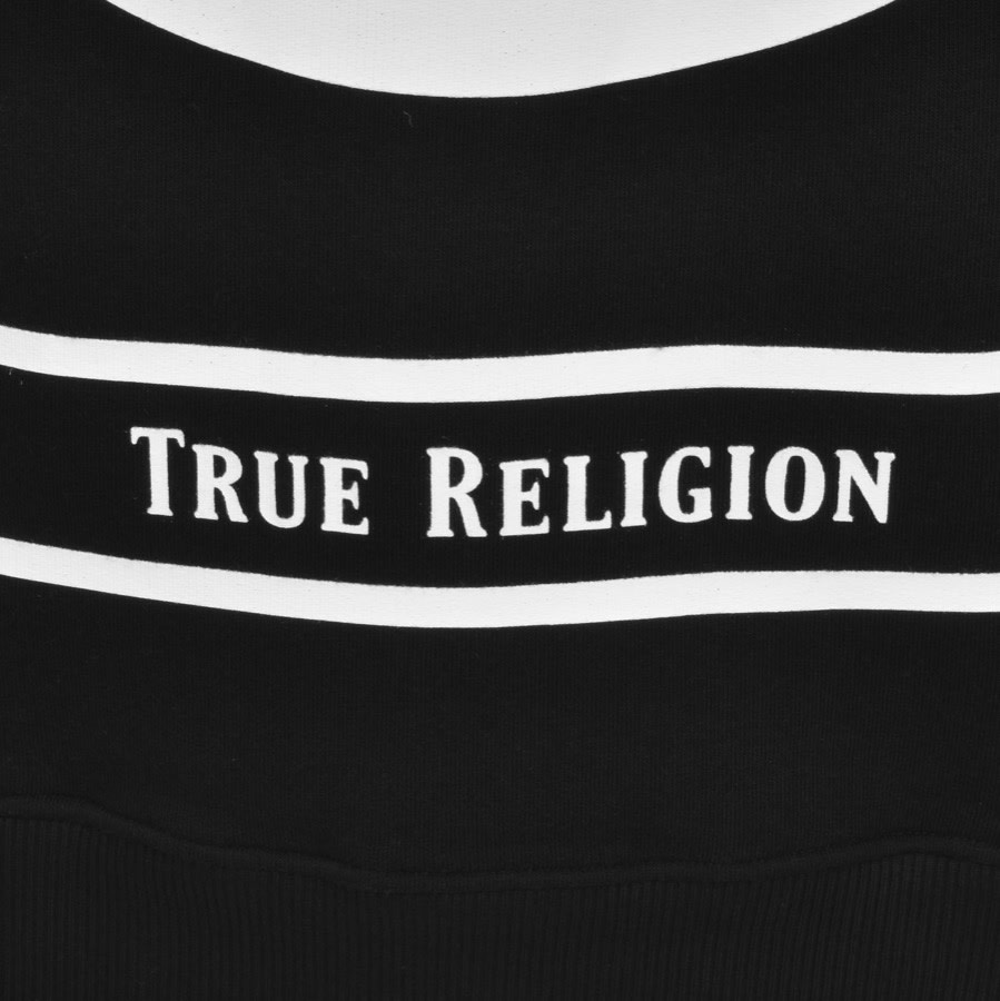 Alternative Image for ProductTrue Religion Logo Hoodie Black3